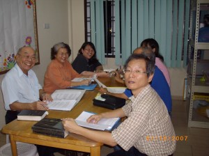 Bi-lingual class in session